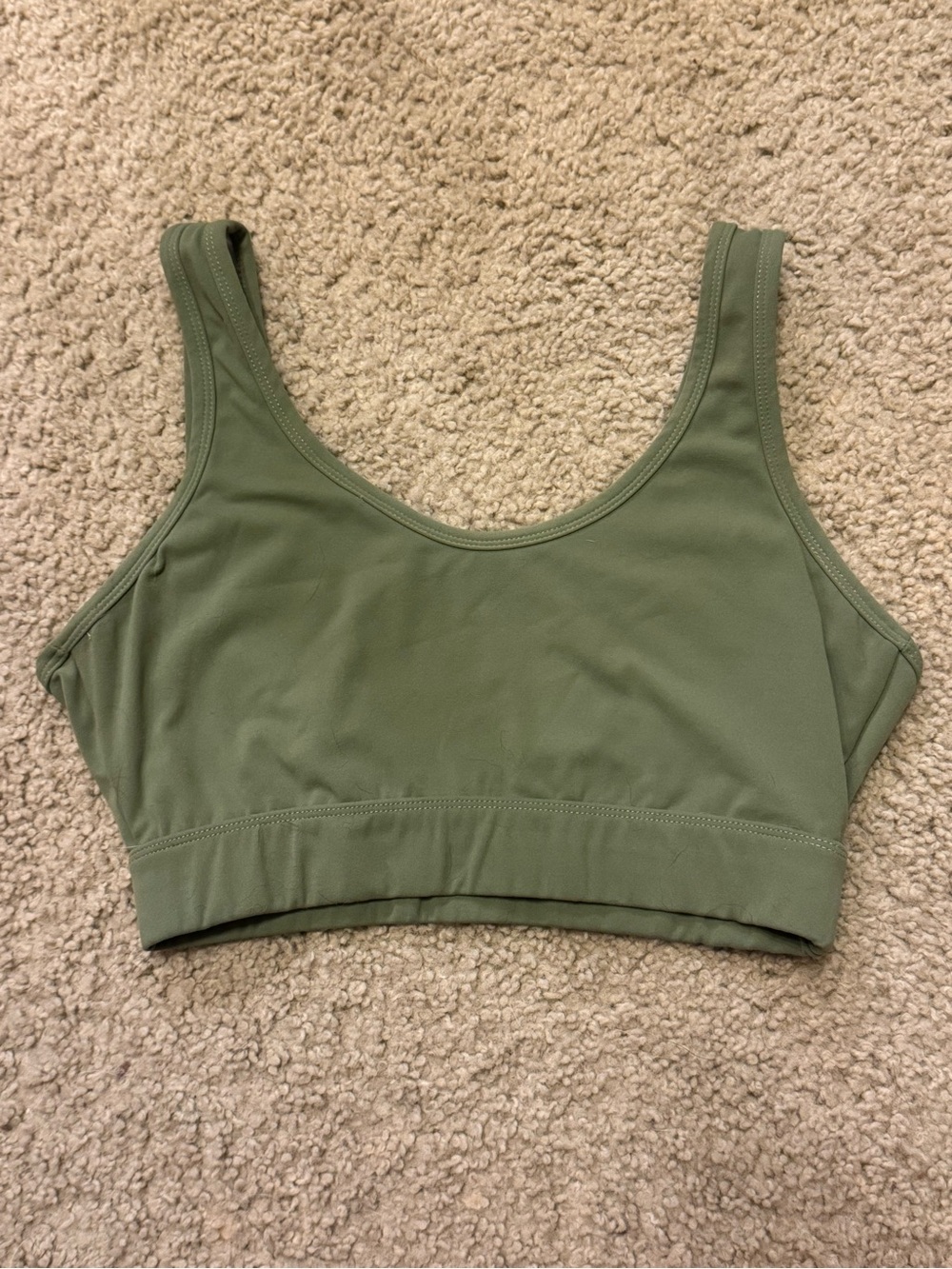 NVGTN green sports bra